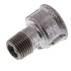 R 1/2'' x Rp 3/4'' M/F Zinc plated Cast iron Reducing Adapter 25 Bar [2 Pieces]