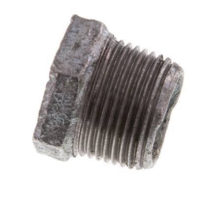 R 3/4'' x Rp 1/2'' M/F Zinc plated Cast iron Reducing Ring 25 Bar [5 Pieces]