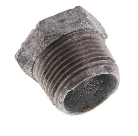 R 3/4'' x Rp 1/2'' M/F Zinc plated Cast iron Reducing Ring 25 Bar [5 Pieces]