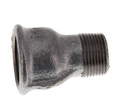 R 3/4'' x Rp 1'' M/F Zinc plated Cast iron Reducing Adapter 25 Bar [2 Pieces]