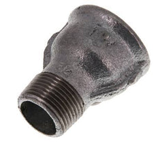 R 3/4'' x Rp 1'' M/F Zinc plated Cast iron Reducing Adapter 25 Bar [2 Pieces]