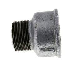 R 1 1/2'' x Rp 2'' M/F Zinc plated Cast iron Reducing Adapter 25 Bar