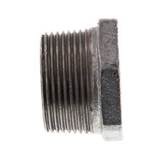 R 1 1/4'' x Rp 1/2'' M/F Zinc plated Cast iron Reducing Ring 25 Bar [2 Pieces]
