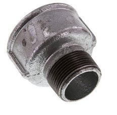 R 1 1/4'' x Rp 2'' M/F Zinc plated Cast iron Reducing Adapter 25 Bar