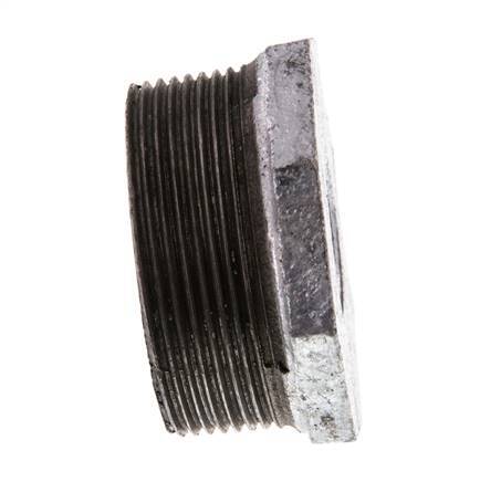 R 2'' x Rp 3/4'' M/F Zinc plated Cast iron Reducing Ring 25 Bar
