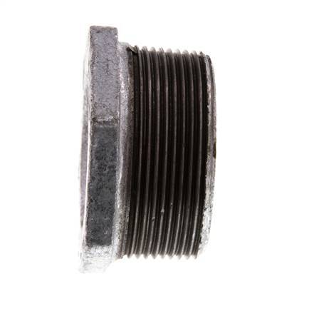 R 2'' x Rp 1 1/4'' M/F Zinc plated Cast iron Reducing Ring 25 Bar