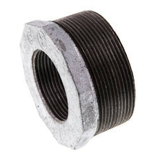 R 2 1/2'' x Rp 1 1/2'' M/F Zinc plated Cast iron Reducing Ring 25 Bar