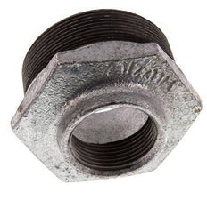 R 2 1/2'' x Rp 1 1/4'' M/F Zinc plated Cast iron Reducing Ring 25 Bar