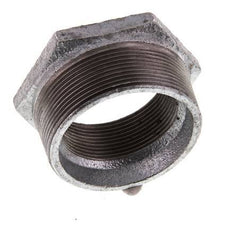 R 2 1/2'' x Rp 2'' M/F Zinc plated Cast iron Reducing Ring 25 Bar