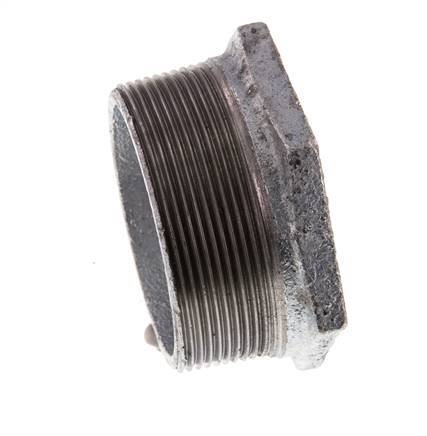 R 2 1/2'' x Rp 2'' M/F Zinc plated Cast iron Reducing Ring 25 Bar