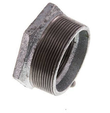 R 2 1/2'' x Rp 2'' M/F Zinc plated Cast iron Reducing Ring 25 Bar