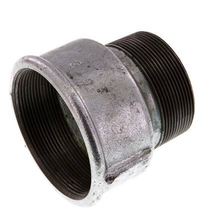 R 2 1/2'' x Rp 3'' M/F Zinc plated Cast iron Reducing Adapter 25 Bar