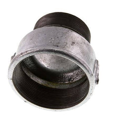 R 2 1/2'' x Rp 3'' M/F Zinc plated Cast iron Reducing Adapter 25 Bar