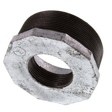 R 3'' x Rp 1 1/2'' M/F Zinc plated Cast iron Reducing Ring 25 Bar