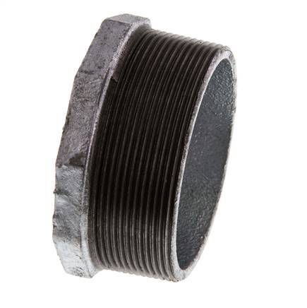 R 3'' x Rp 1 1/2'' M/F Zinc plated Cast iron Reducing Ring 25 Bar