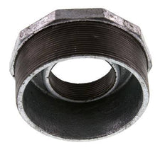 R 4'' x Rp 2'' M/F Zinc plated Cast iron Reducing Ring 25 Bar