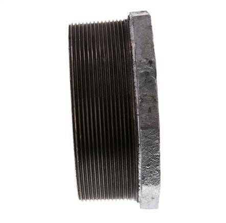 R 4'' x Rp 2'' M/F Zinc plated Cast iron Reducing Ring 25 Bar