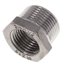 3/4'' NPT x 1/2'' NPT M/F Stainless steel Reducing Ring 16 Bar