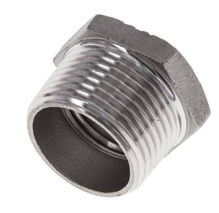 3/4'' NPT x 1/2'' NPT M/F Stainless steel Reducing Ring 16 Bar