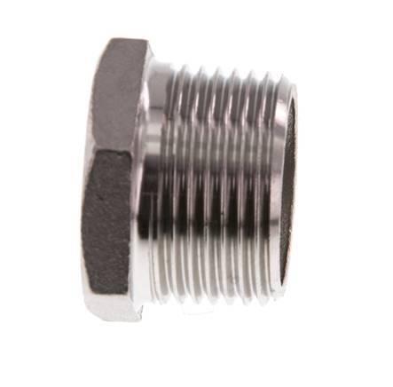 R 3/4'' x Rp 1/4'' M/F Stainless steel Reducing Ring 16 Bar [2 Pieces]