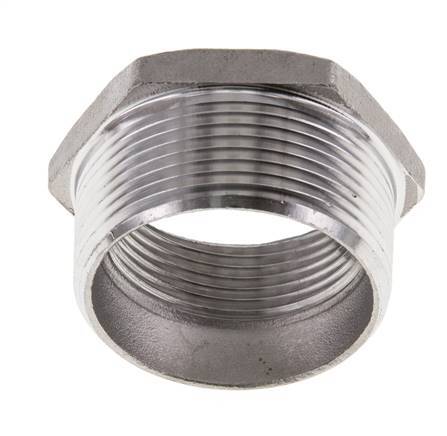 1 1/2'' NPT x 1 1/4'' NPT M/F Stainless steel Reducing Ring 16 Bar
