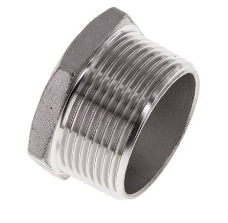 1 1/4'' NPT x 1'' NPT M/F Stainless steel Reducing Ring 16 Bar