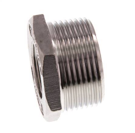 R 1 1/4'' x Rp 3/4'' M/F Stainless steel Reducing Ring 16 Bar