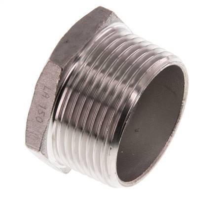 R 1 1/4'' x Rp 3/4'' M/F Stainless steel Reducing Ring 16 Bar