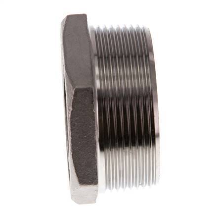 R 2'' x Rp 1'' M/F Stainless steel Reducing Ring 16 Bar