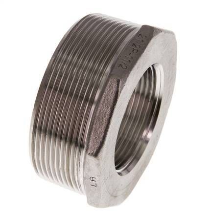 R 2 1/2'' x Rp 1 1/2'' M/F Stainless steel Reducing Ring 16 Bar