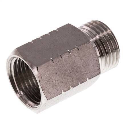 G 1/2'' x 1/2'' NPT M/F Stainless steel Reducing Ring 40 Bar - Hydraulic