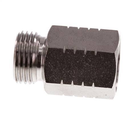 G 1/2'' x 1/2'' NPT M/F Stainless steel Reducing Ring 40 Bar - Hydraulic