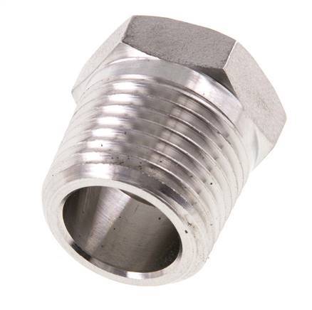 1/2'' NPT x 3/8'' NPT M/F Stainless steel Reducing Ring 210 Bar - Hydraulic
