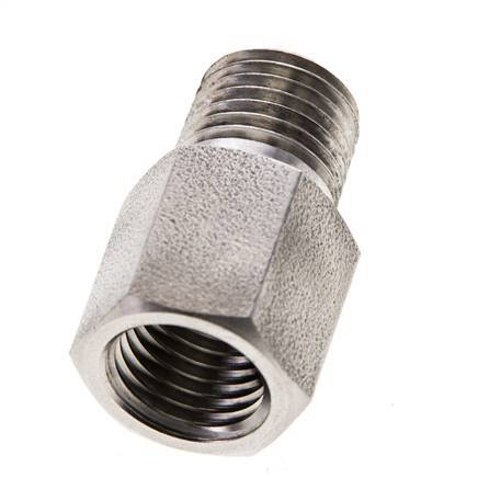 1/4'' NPT x 1/4'' NPT M/F Stainless steel Extension 345 Bar - Hydraulic