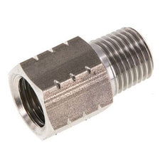 R 1/4'' x 1/4'' NPT M/F Stainless steel Reducing Ring 40 Bar - Hydraulic