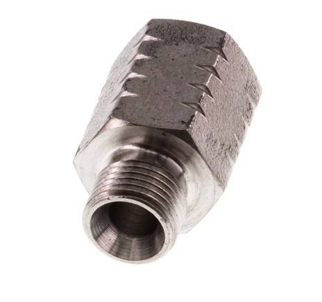 G 1/8'' x 1/8'' NPT M/F Stainless steel Reducing Ring 40 Bar - Hydraulic