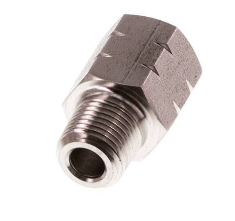 1/8'' NPT x G 1/8'' M/F Stainless steel Reducing Ring 40 Bar - Hydraulic