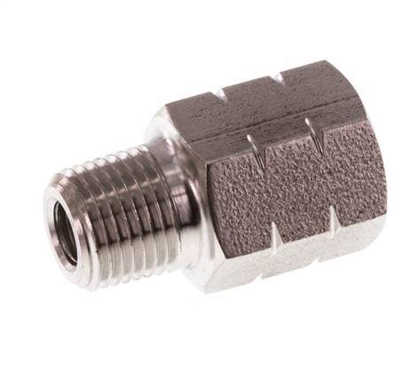 1/8'' NPT x G 1/8'' M/F Stainless steel Reducing Ring 40 Bar - Hydraulic