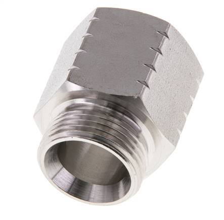 G 3/4'' x 3/4'' NPT M/F Stainless steel Reducing Ring 40 Bar - Hydraulic