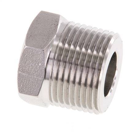 3/4'' NPT x 3/8'' NPT M/F Stainless steel Reducing Ring 170 Bar - Hydraulic