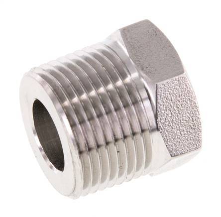 3/4'' NPT x 3/8'' NPT M/F Stainless steel Reducing Ring 170 Bar - Hydraulic