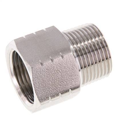 R 3/4'' x 3/4'' NPT M/F Stainless steel Reducing Ring 40 Bar - Hydraulic