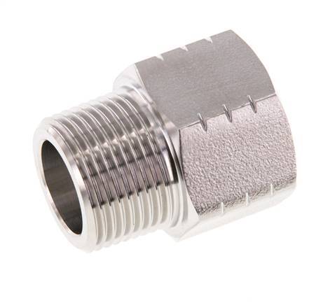 R 3/4'' x 3/4'' NPT M/F Stainless steel Reducing Ring 40 Bar - Hydraulic