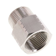 R 3/4'' x 3/4'' NPT M/F Stainless steel Reducing Ring 40 Bar - Hydraulic