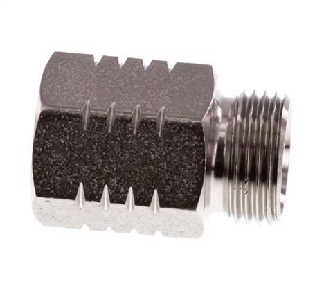 G 3/8'' x 3/8'' NPT M/F Stainless steel Reducing Ring 40 Bar - Hydraulic