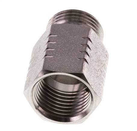 G 3/8'' x 3/8'' NPT M/F Stainless steel Reducing Ring 40 Bar - Hydraulic