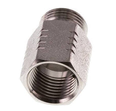 G 3/8'' x 3/8'' NPT M/F Stainless steel Reducing Ring 40 Bar - Hydraulic