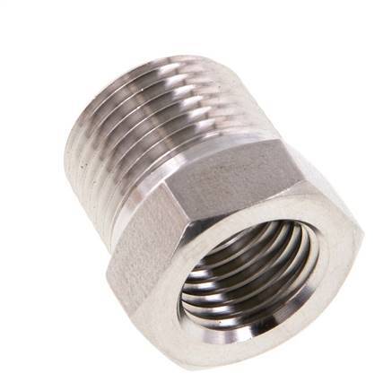 3/8'' NPT x 1/4'' NPT M/F Stainless steel Reducing Ring 210 Bar - Hydraulic