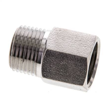 3/8'' NPT x 3/8'' NPT M/F Stainless steel Extension 345 Bar - Hydraulic