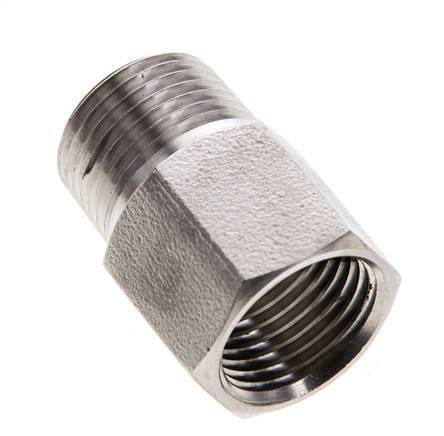 3/8'' NPT x 3/8'' NPT M/F Stainless steel Extension 345 Bar - Hydraulic